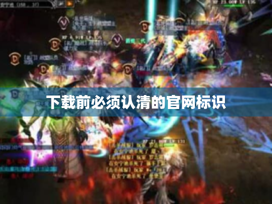 下载前必须认清的官网标识
