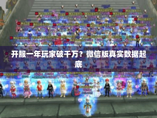 开服一年玩家破千万？微信版真实数据起底