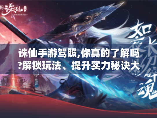 诛仙手游驾照,你真的了解吗?解锁玩法、提升实力秘诀大揭秘！