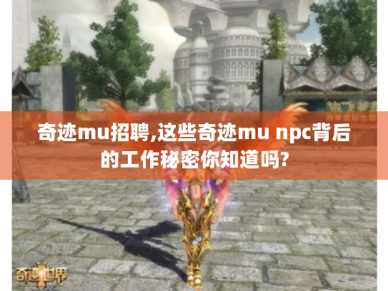 奇迹mu招聘,这些奇迹mu npc背后的工作秘密你知道吗? 奇迹mu招聘,这些奇迹mu npc背后的工作秘密你知道吗?