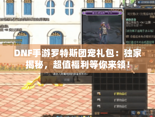 DNF手游罗特斯团宠礼包：独家揭秘，超值福利等你来领！