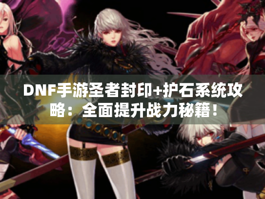 DNF手游圣者封印+护石系统攻略：全面提升战力秘籍！