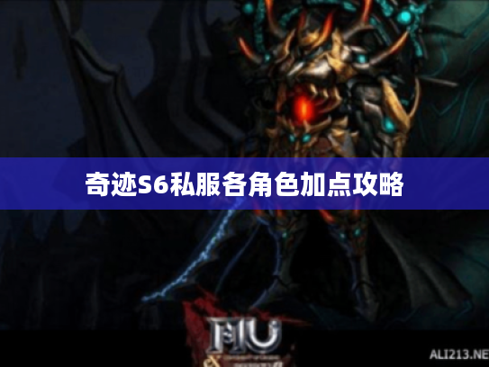 奇迹S6私服各角色加点攻略
