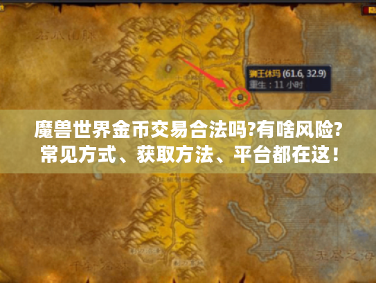 魔兽世界金币交易合法吗?有啥风险?常见方式、获取方法、平台都在这！