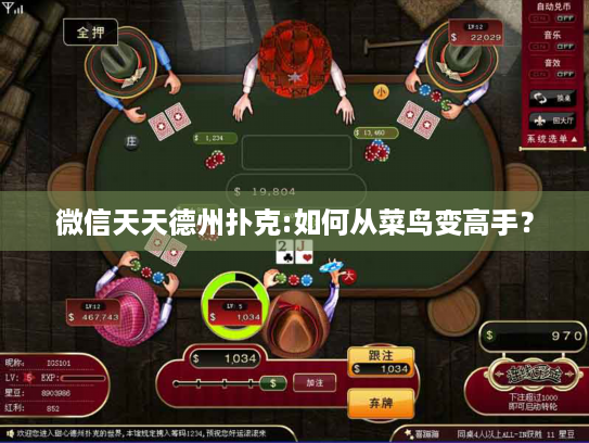 微信天天德州扑克:如何从菜鸟变高手？