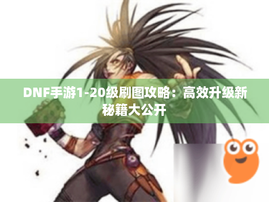 DNF手游1-20级刷图攻略：高效升级新秘籍大公开