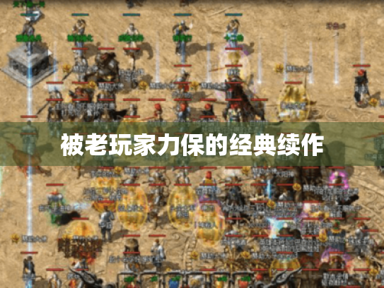 被老玩家力保的经典续作