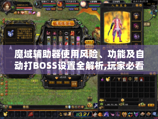 魔域辅助器使用风险、功能及自动打BOSS设置全解析,玩家必看! 魔域辅助器使用风险、功能及自动打BOSS设置全解析,玩家必看!