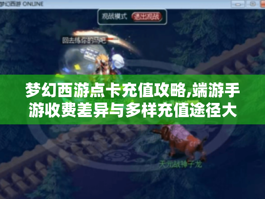梦幻西游点卡充值攻略,端游手游收费差异与多样充值途径大揭秘