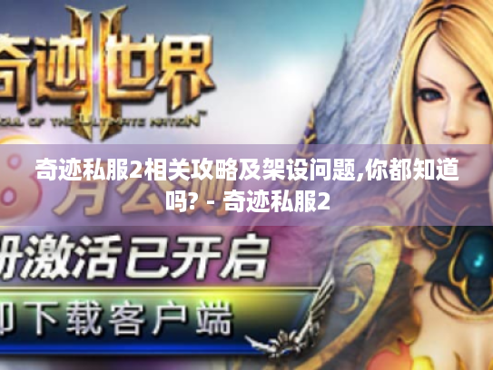 奇迹私服2相关攻略及架设问题,你都知道吗? - 奇迹私服2 奇迹私服2相关攻略及架设问题,你都知道吗? - 奇迹私服2
