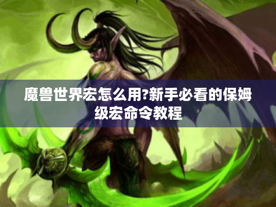 魔兽世界宏怎么用?新手必看的保姆级宏命令教程