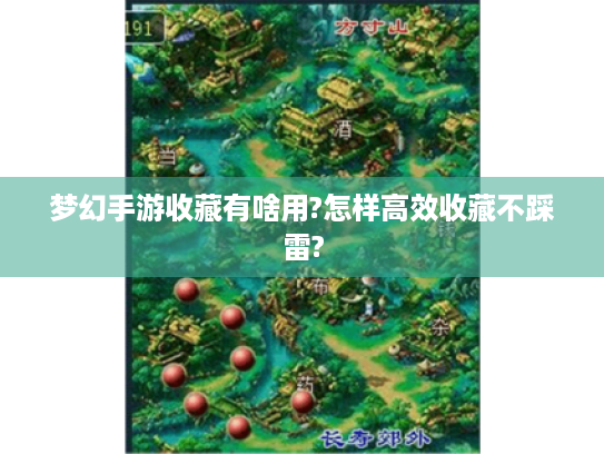 梦幻手游收藏有啥用?怎样高效收藏不踩雷?