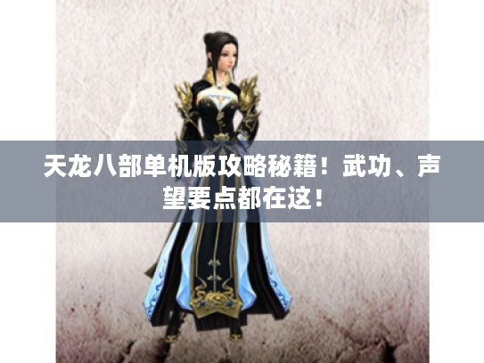 天龙八部单机版攻略秘籍！武功、声望要点都在这！