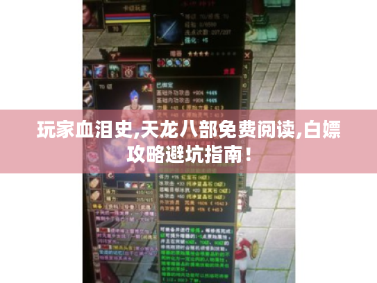 玩家血泪史,天龙八部免费阅读,白嫖攻略避坑指南! 玩家血泪史,天龙八部免费阅读,白嫖攻略避坑指南!