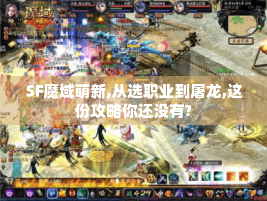 SF魔域萌新,从选职业到屠龙,这份攻略你还没有?