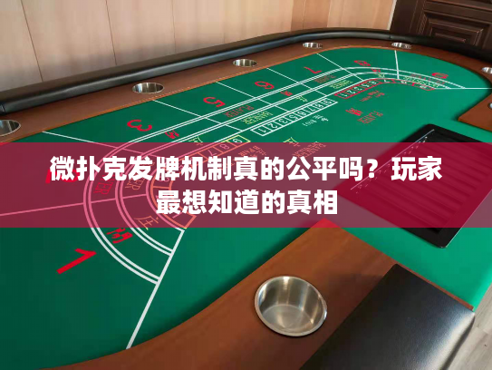 微扑克发牌机制真的公平吗？玩家最想知道的真相