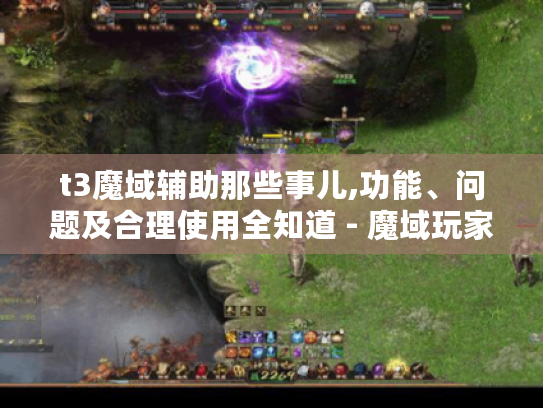 t3魔域辅助那些事儿,功能、问题及合理使用全知道 - 魔域玩家必看