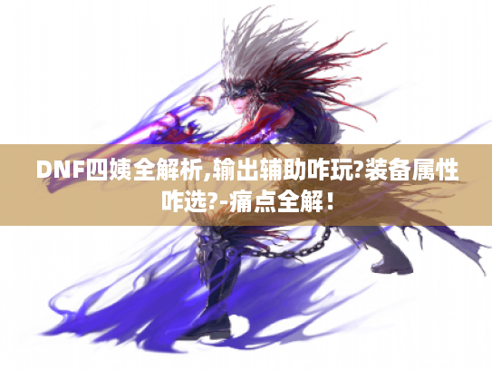 DNF四姨全解析,输出辅助咋玩?装备属性咋选?-痛点全解！