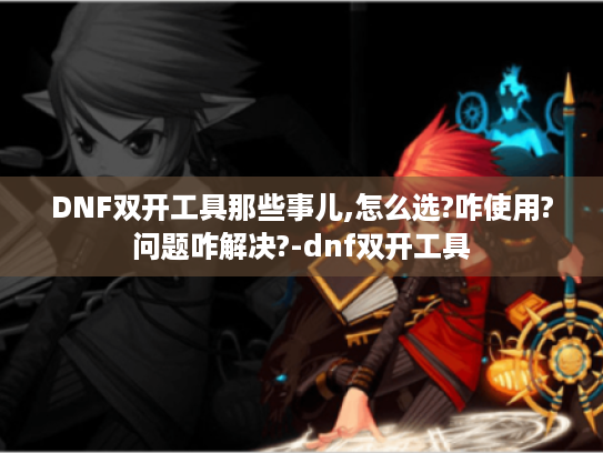DNF双开工具那些事儿,怎么选?咋使用?问题咋解决?-dnf双开工具