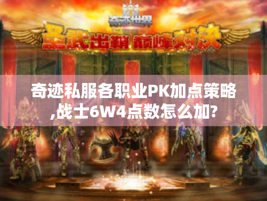 奇迹私服各职业PK加点策略,战士6W4点数怎么加?