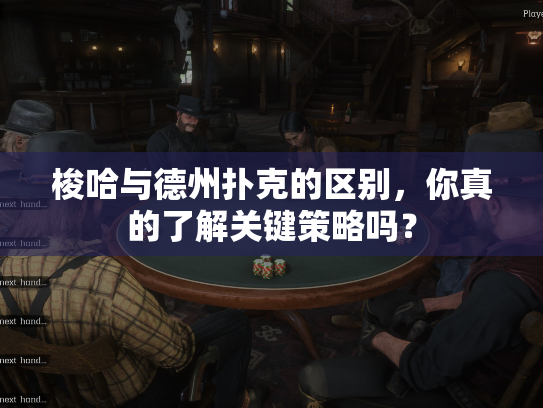梭哈与德州扑克的区别,你真的了解关键策略吗? 梭哈与德州扑克的区别,你真的了解关键策略吗?