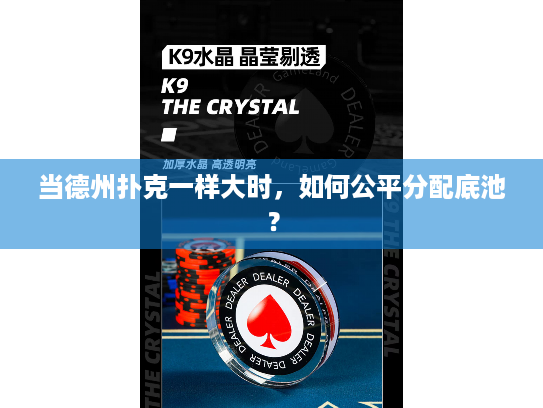 当德州扑克一样大时，如何公平分配底池？