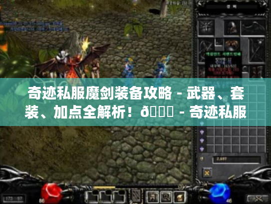 奇迹私服魔剑装备攻略 - 武器、套装、加点全解析！😜 - 奇迹私服魔剑装备
