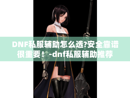 DNF私服辅助怎么选?安全靠谱很重要！-dnf私服辅助推荐