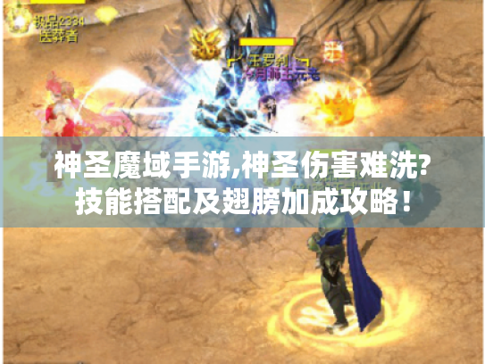 神圣魔域手游,神圣伤害难洗?技能搭配及翅膀加成攻略！
