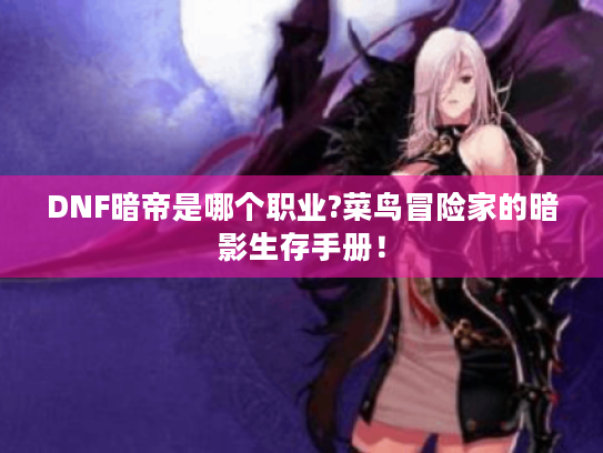 DNF暗帝是哪个职业?菜鸟冒险家的暗影生存手册！