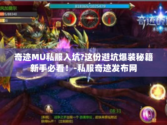 奇迹MU私服入坑?这份避坑爆装秘籍新手必看！-私服奇迹发布网