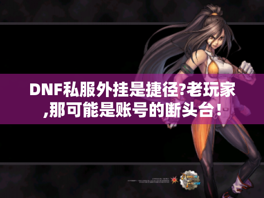 DNF私服外挂是捷径?老玩家,那可能是账号的断头台！