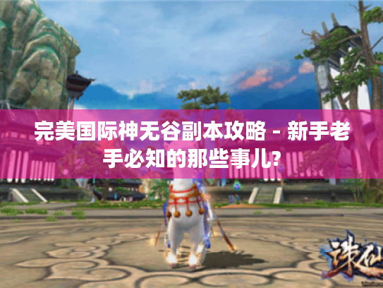 完美国际神无谷副本攻略 - 新手老手必知的那些事儿?