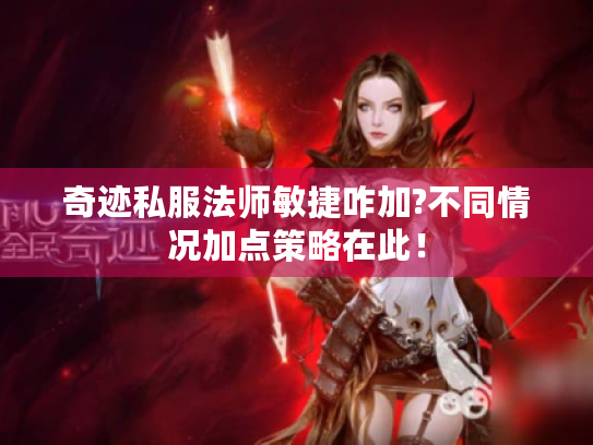 奇迹私服法师敏捷咋加?不同情况加点策略在此！
