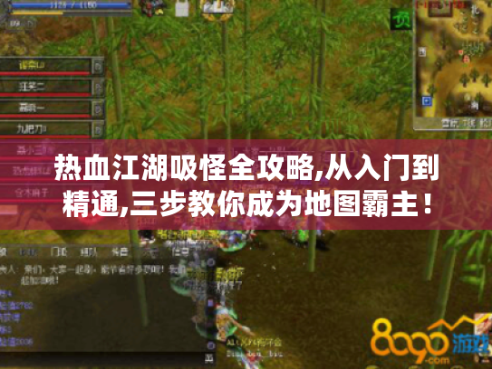 热血江湖吸怪全攻略,从入门到精通,三步教你成为地图霸主! 热血江湖吸怪全攻略,从入门到精通,三步教你成为地图霸主!