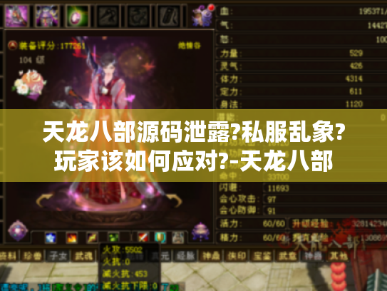 天龙八部源码泄露?私服乱象?玩家该如何应对?-天龙八部