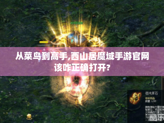 从菜鸟到高手,西山居魔域手游官网该咋正确打开?