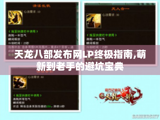 天龙八部发布网LP终极指南,萌新到老手的避坑宝典