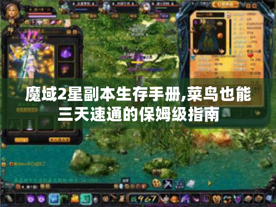 魔域2星副本生存手册,菜鸟也能三天速通的保姆级指南