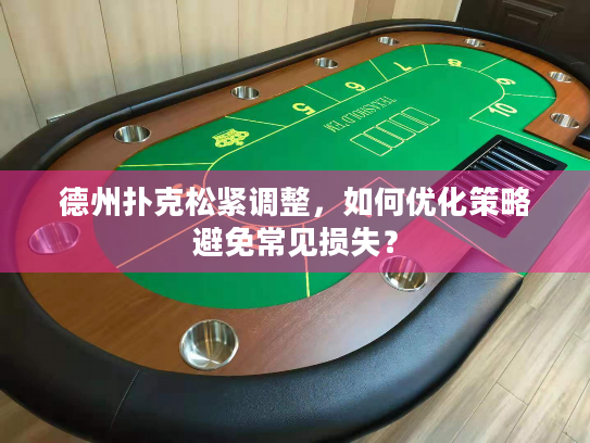 德州扑克松紧调整，如何优化策略避免常见损失？