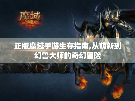 正版魔域手游生存指南,从萌新到幻兽大师的奇幻冒险