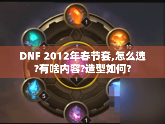 DNF 2012年春节套,怎么选?有啥内容?造型如何?