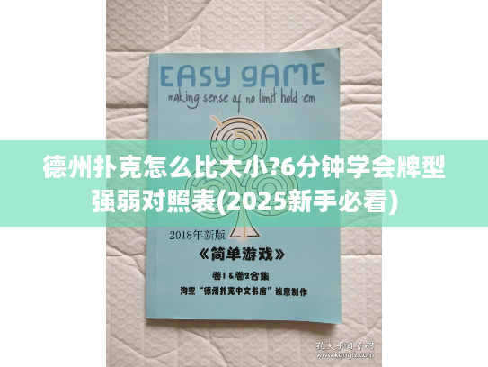 德州扑克怎么比大小?6分钟学会牌型强弱对照表(2025新手必看) 德州扑克怎么比大小?6分钟学会牌型强弱对照表(2025新手必看)
