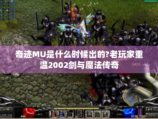 奇迹MU是什么时候出的?老玩家重温2002剑与魔法传奇