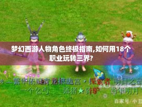 梦幻西游人物角色终极指南,如何用18个职业玩转三界?