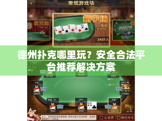 德州扑克哪里玩？安全合法平台推荐解决方案