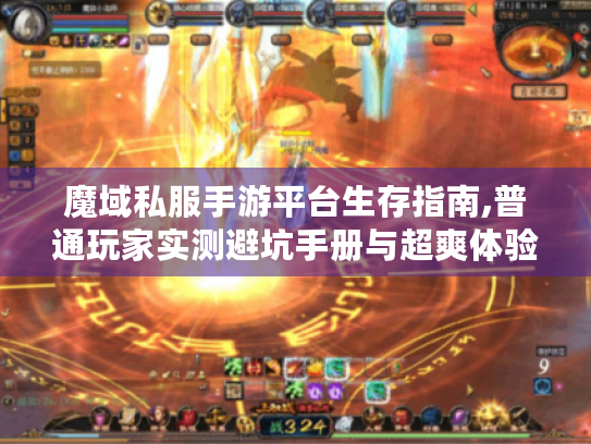 魔域私服手游平台生存指南,普通玩家实测避坑手册与超爽体验