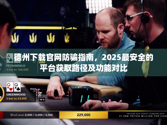 德州下载官网防骗指南，2025最安全的平台获取路径及功能对比
