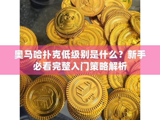 奥马哈扑克低级别是什么？新手必看完整入门策略解析