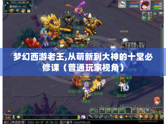 梦幻西游老王,从萌新到大神的十堂必修课（普通玩家视角）